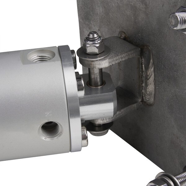 hinge close-up view